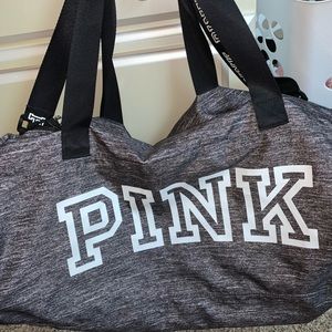 Victoria’s Secret pink duffel bag